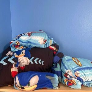 Sonic the Hedgehog Kids Comforter Bedding Set